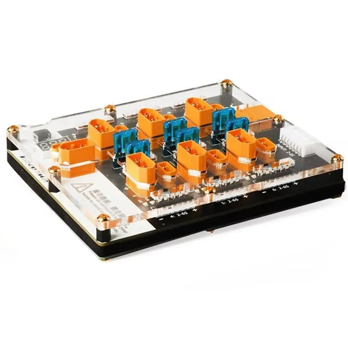 

Pro 6 Port LIPO Balance Charger Board 40A XT30 Plug 2-6S LIPO Discharger for B6 Q6 Nano D6 Pro