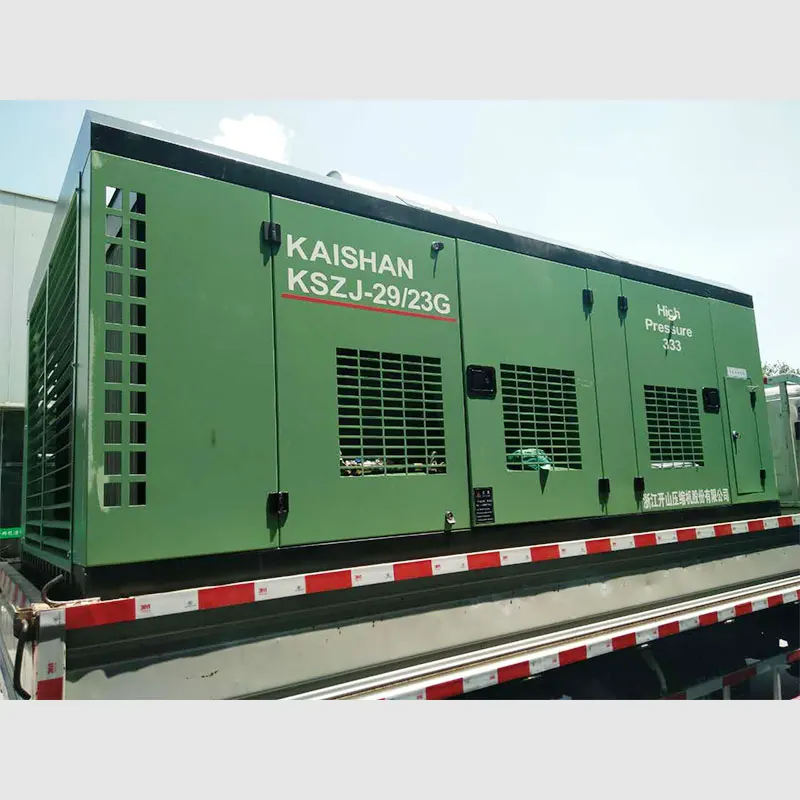 Wholesale 23 bar 29 cubic meter air compressor for drilling rig mining  powered air compressor