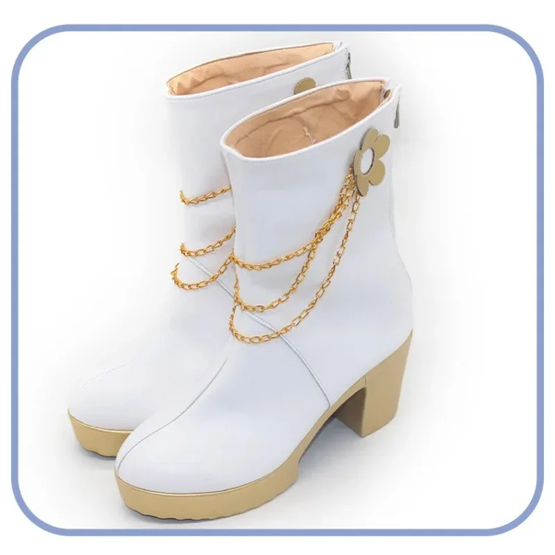 

25COSKpop MIRA обувь для косплея обувь из искусственной кожи Хэллоуин карнавальные ботинки аксессуары в стиле аниме реквизит для косплея на заказ