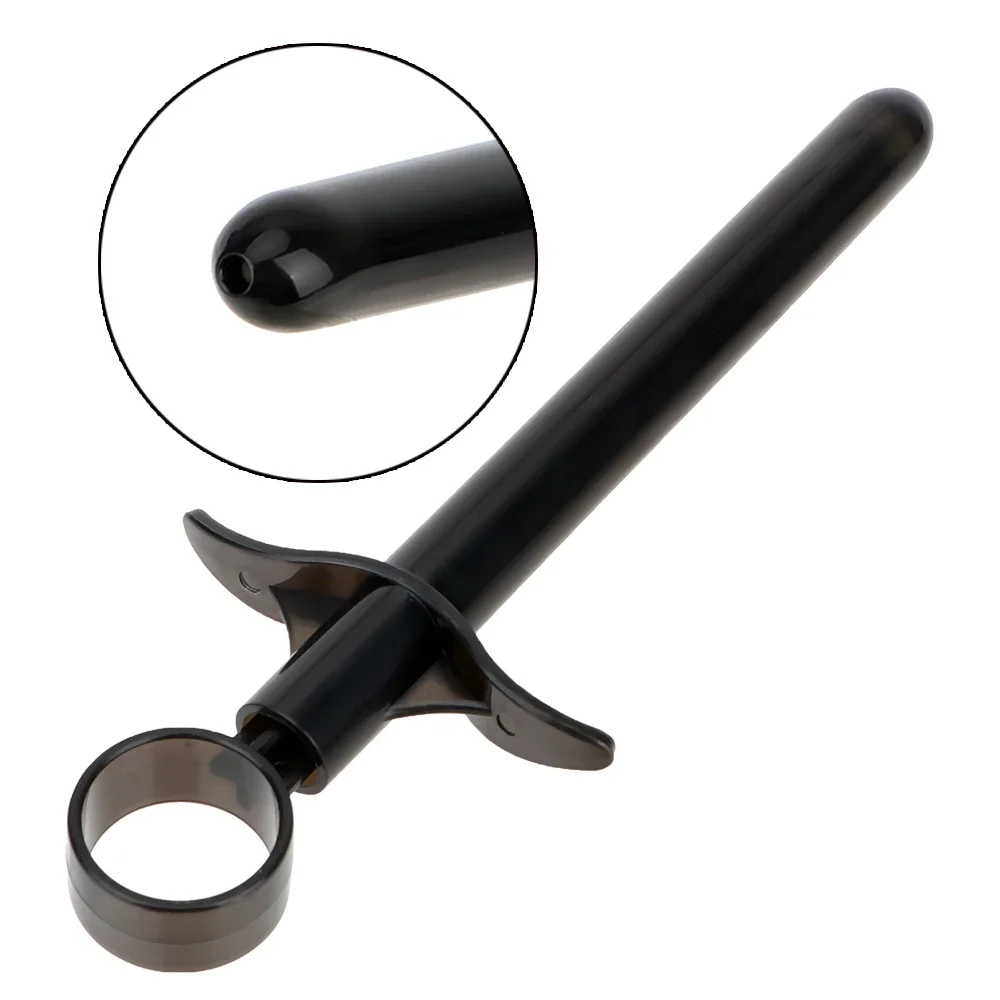 Men Women Inject Lubricants Oil Launcher Anal Clean Tools Enema Lubricant Injector 10ML Anal Plug Adult Erotic Sex Toys