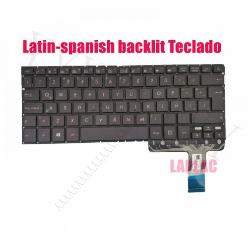 

QLatin-испанская клавиатура с подсветкой для Asus UX330U/UX330UA/UX330UAK Teclado