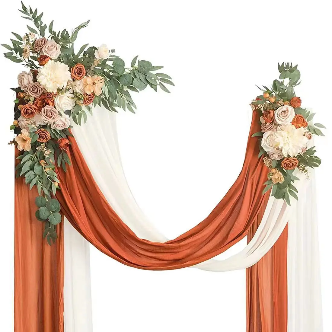 

Artificial Arch Flowers Swag for Boho Wedding Baby Shower Ceremony Flower Garlands Arrangement Reception Backdrop Decor