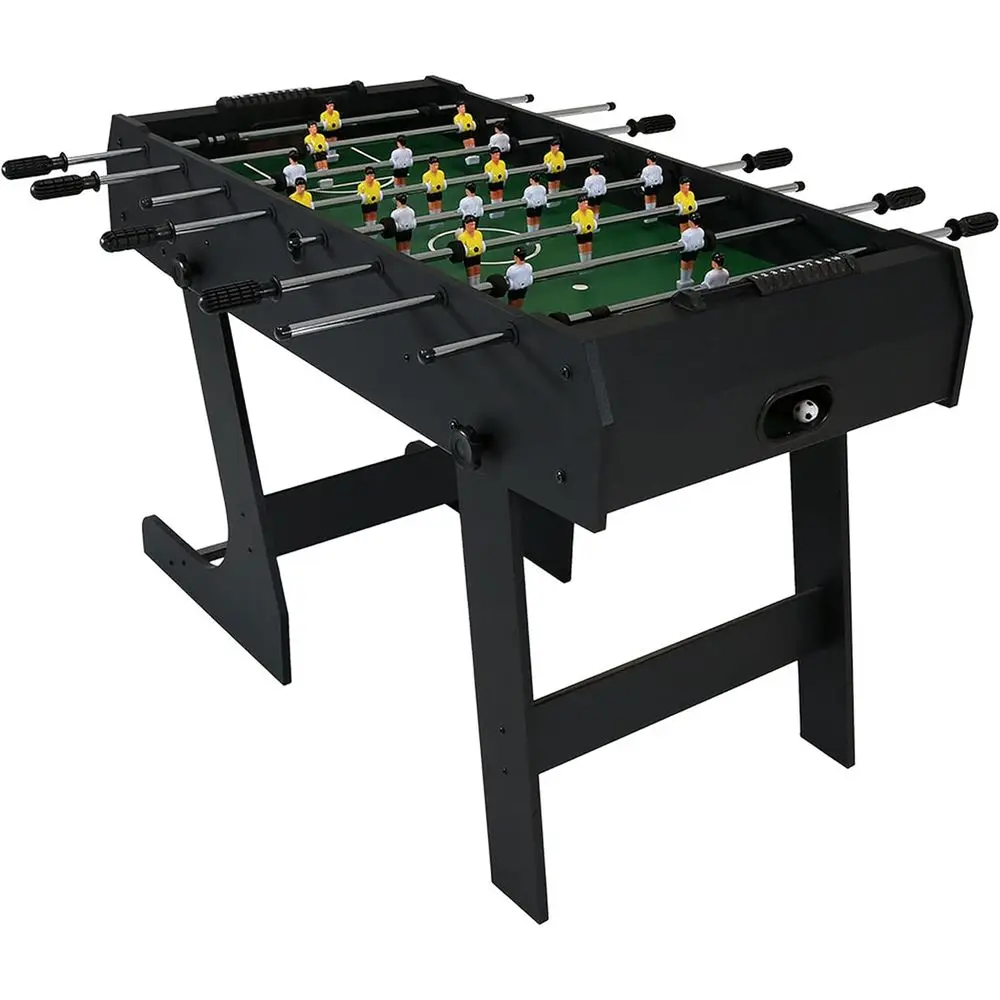 

48-Inch Foldable Foosball Table - Indoor Game Table for Kids with Hollow Metal Rods, 2 Balls, Score Keeper