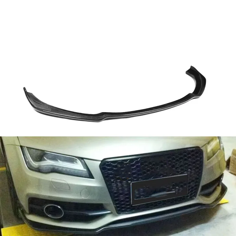 

2014 Carbon Fiber Front Bumper Lip for AUDI A7 Sportback S7