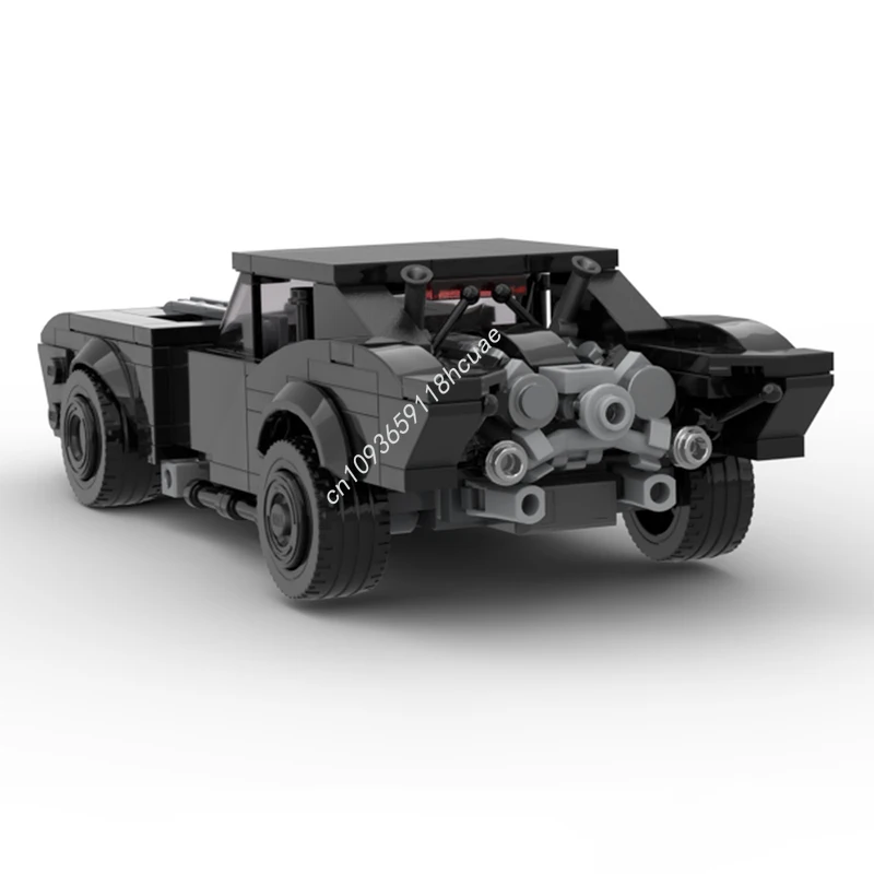 320 pièces MOC Batmobile Film Super héros modèle blocs de construction idée éducation enfants Architecture jouets cadeaux de noël créatifs