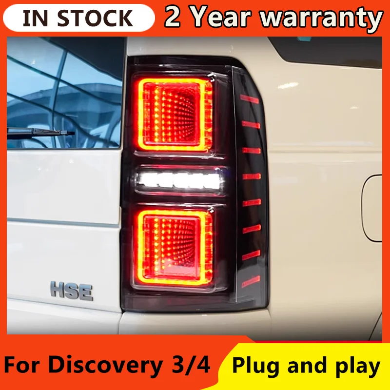 Car Rear LED Tail Light For LAND ROVER DISCOVERY 3 4 2009-2017 Taillight Warning Brake Signal Lamp Assembly