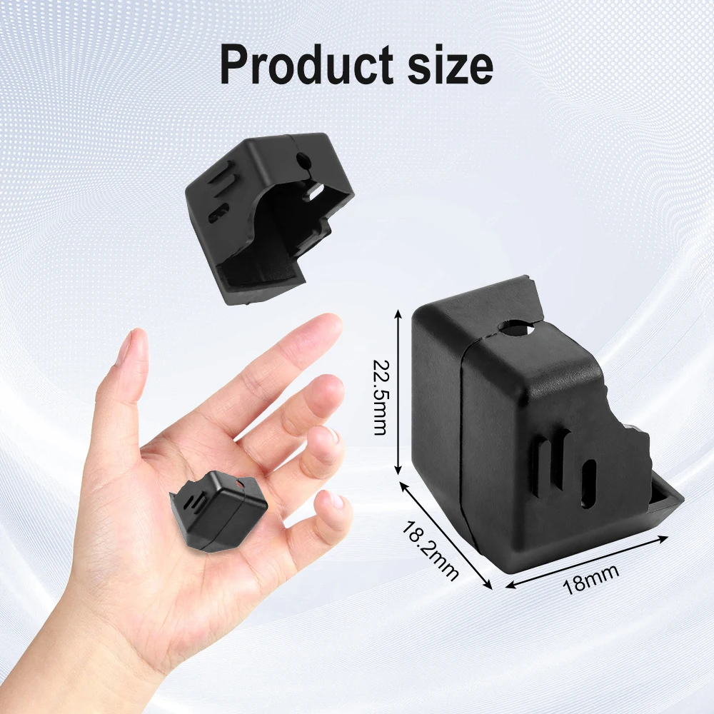 Für Anycubic Kobra X Silikonsocke Bürste Verschleißfeste Hochfeste Hotend-Silikonhülle / Wischer für Kobra X 3D-Drucker-Teile – Detail 3