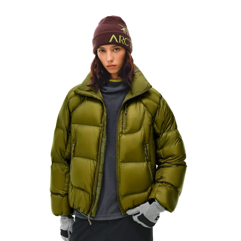 Women Parkas 2026 Winter Jacket New Couple Stand Collar Warm Cotton Jacket