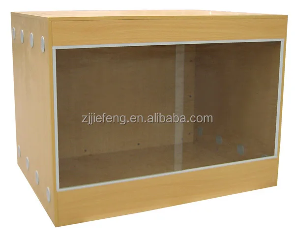 MDF Clear Reptile Terrarium For Large Size Pets