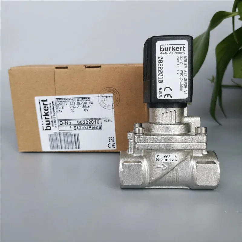 

Burkert6281EV A 13 G1/2 24VDC 4-point Solenoid Valve Baode Stainless Steel 00222010