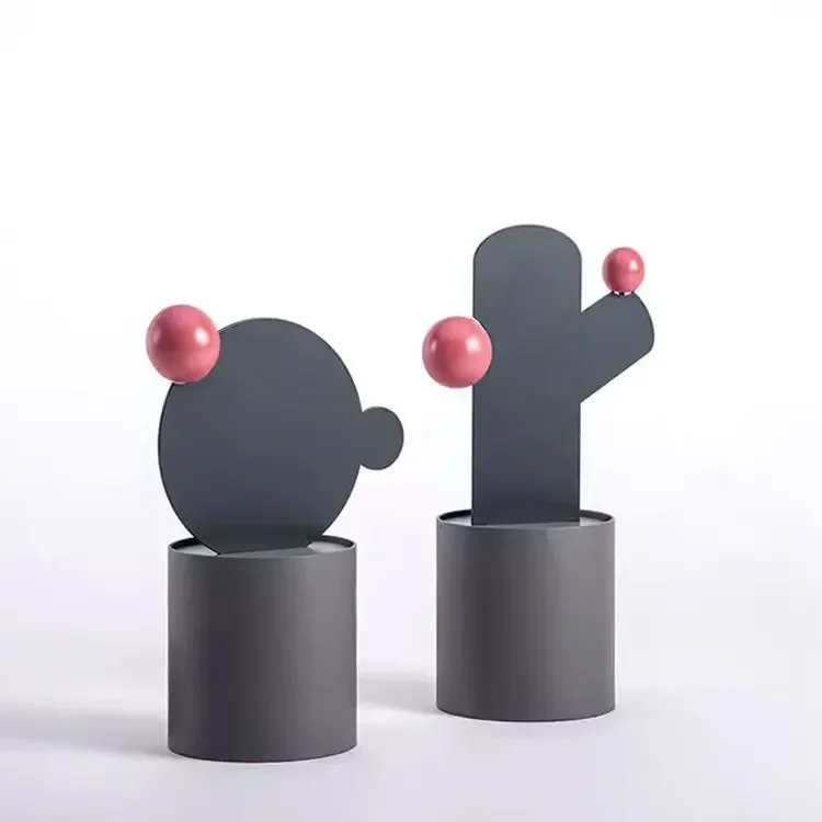 Современная простая модель комнаты Fei Пион кактус орнамент офис продаж ins ветер детский сад декоративный шкаф мягкое украшение
