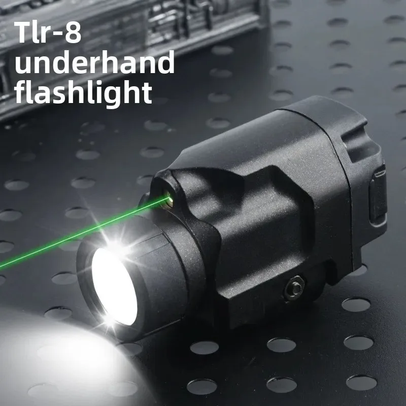 Lightweight Burden-Free Strobe Light Tube Universal 20MM Rail Adjustable Bright Light for Backpack Outdoor Gear Collocation