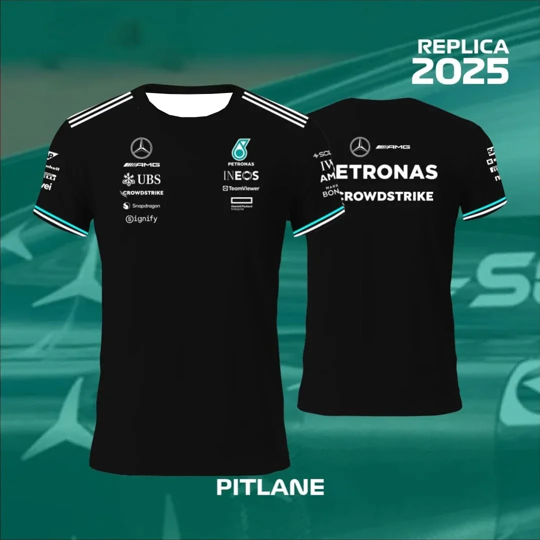 

2025 Classic Men's New Quick-drying Locomotive T-shirt F1 Comfortable Casual Sports Breathable T-shirt High-end Cycling Top Moto