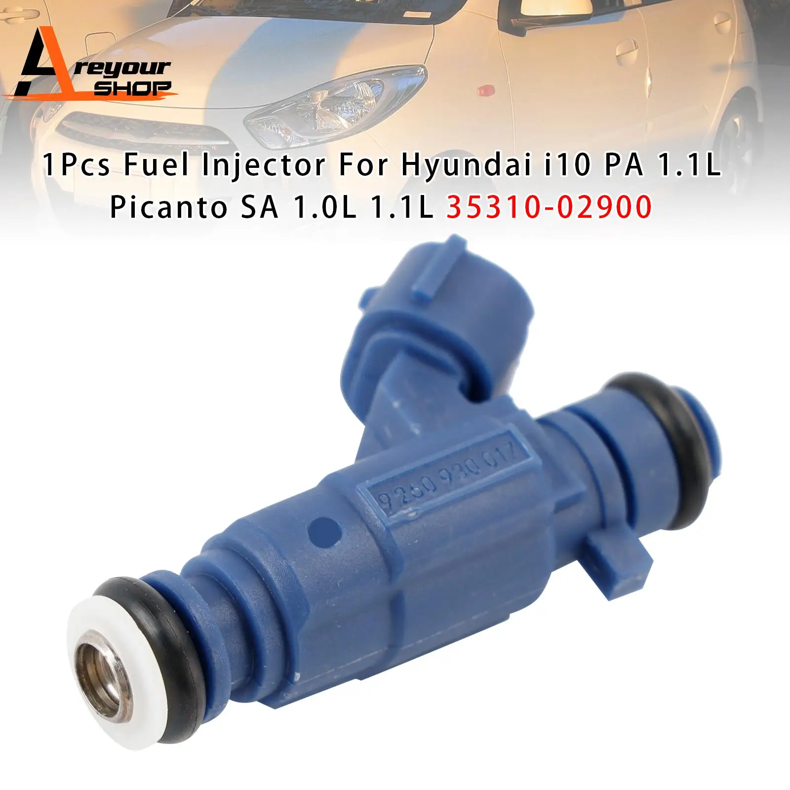 

Areyourshop 1 шт./4 шт. топливная форсунка для Hyundai i10 PA 1.1L Picanto SA 1.0L 1.1L 35310-02900