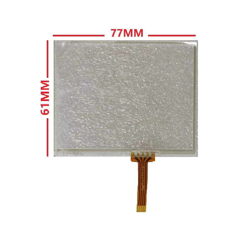 

For Eaton XV-102-B4-35TQRF-10 Digitizer 4 Wire Resistive Touch Screen Panel Sensor Glass 77*61mm