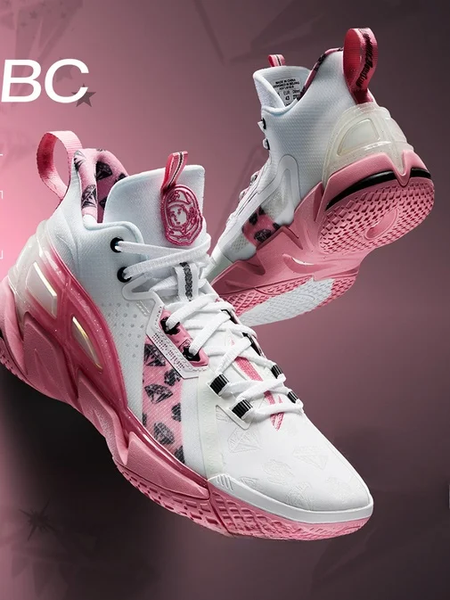 

2024 Баскетбольные кроссовки Anti-Five 4: легкие, с высоким отскоком, средней высоты, мужские, для улицы, ABFU05B, дышащие, износостойкие