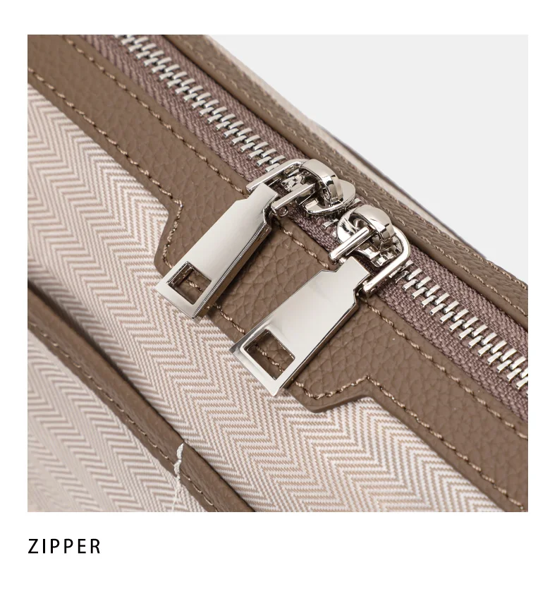 Vielseitige Echtleder-Tasche für Damen, 2026 Neue Handtasche aus Rindsleder der Ersten Schicht, Windspiel-Handtasche, Schultertasche mit Großer Kapazität – Detail 12