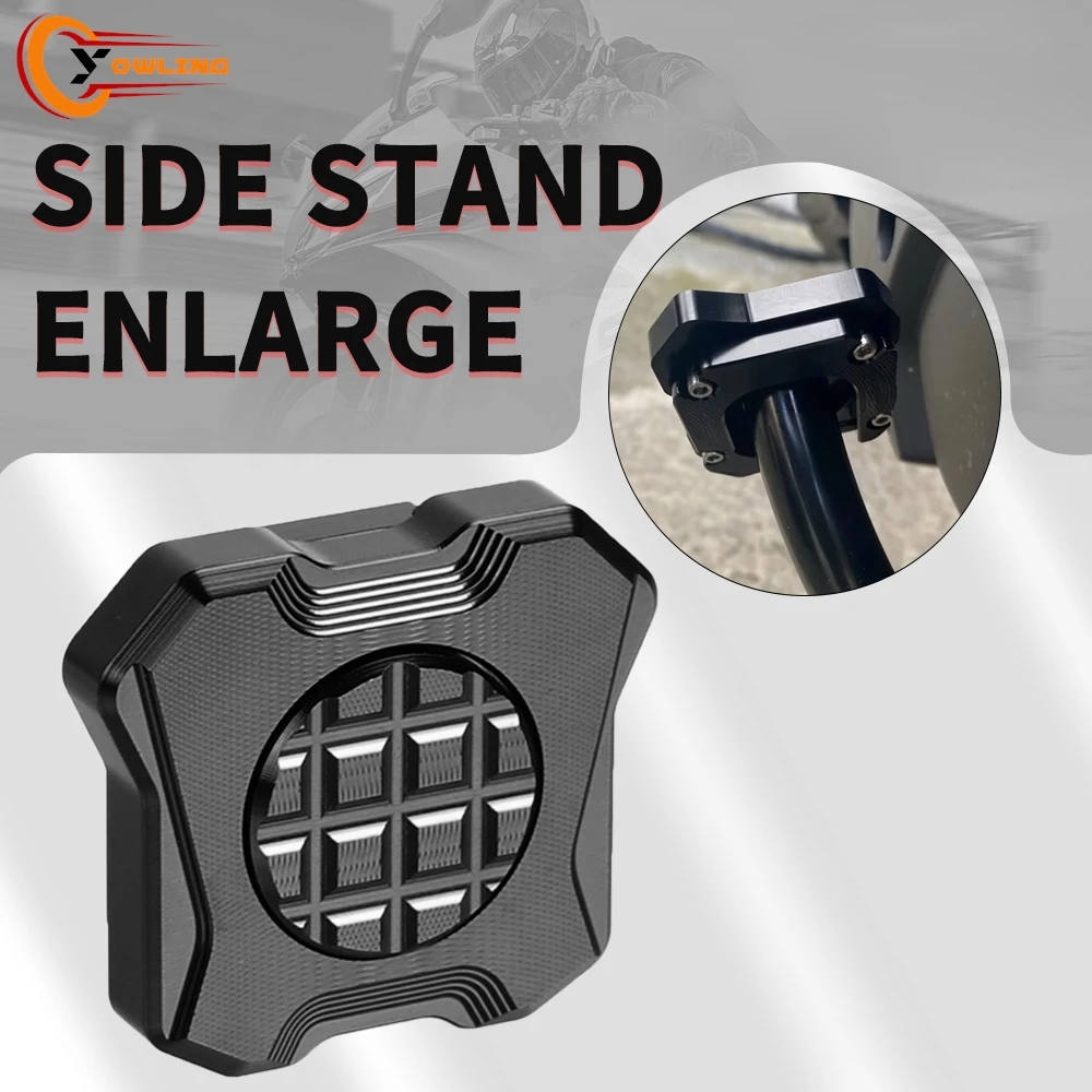 

Foot Side Stand Extension Enlarger Plate FOR YAMAHA XMAX XMAX300/XMAX125/XMAX250 ALLYEARS 2025 2024 2023 Pad Support Kickstand