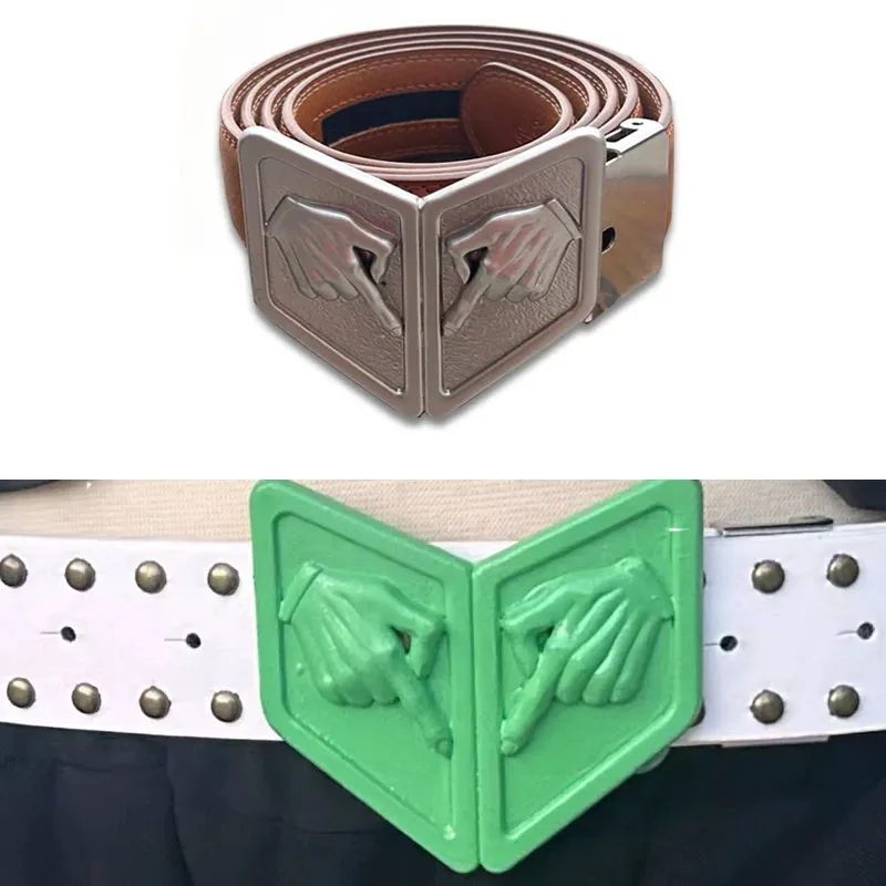 

Adventure SBR Gyro Zeppeli belt Cosplay belt buckle Women Men Custom Size