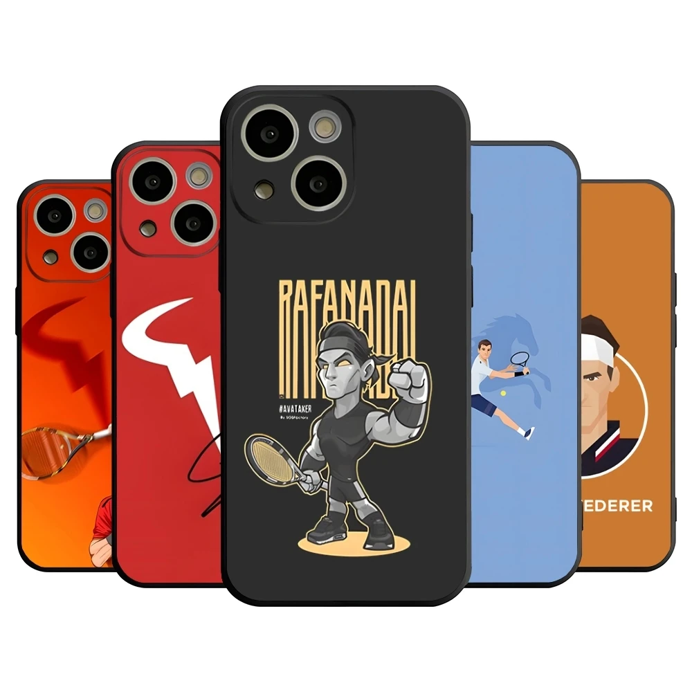 Tennis Superstar Rafael Nadal Phone Case For 14 Pro Max For Iphone 15 Pro Max 16 12 Mini 11 13 Pro Xr X Xs 8 7 Plus Back Cover