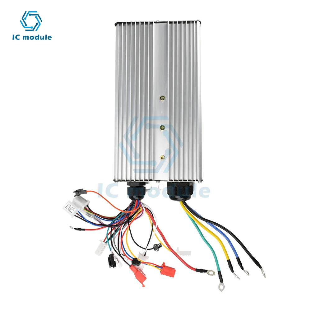 

48V 60V 72V 84V 3000W Dual Row Intelligent Brushless Controller for Electric Bike/Ebike/Rricycle/Motorcycle