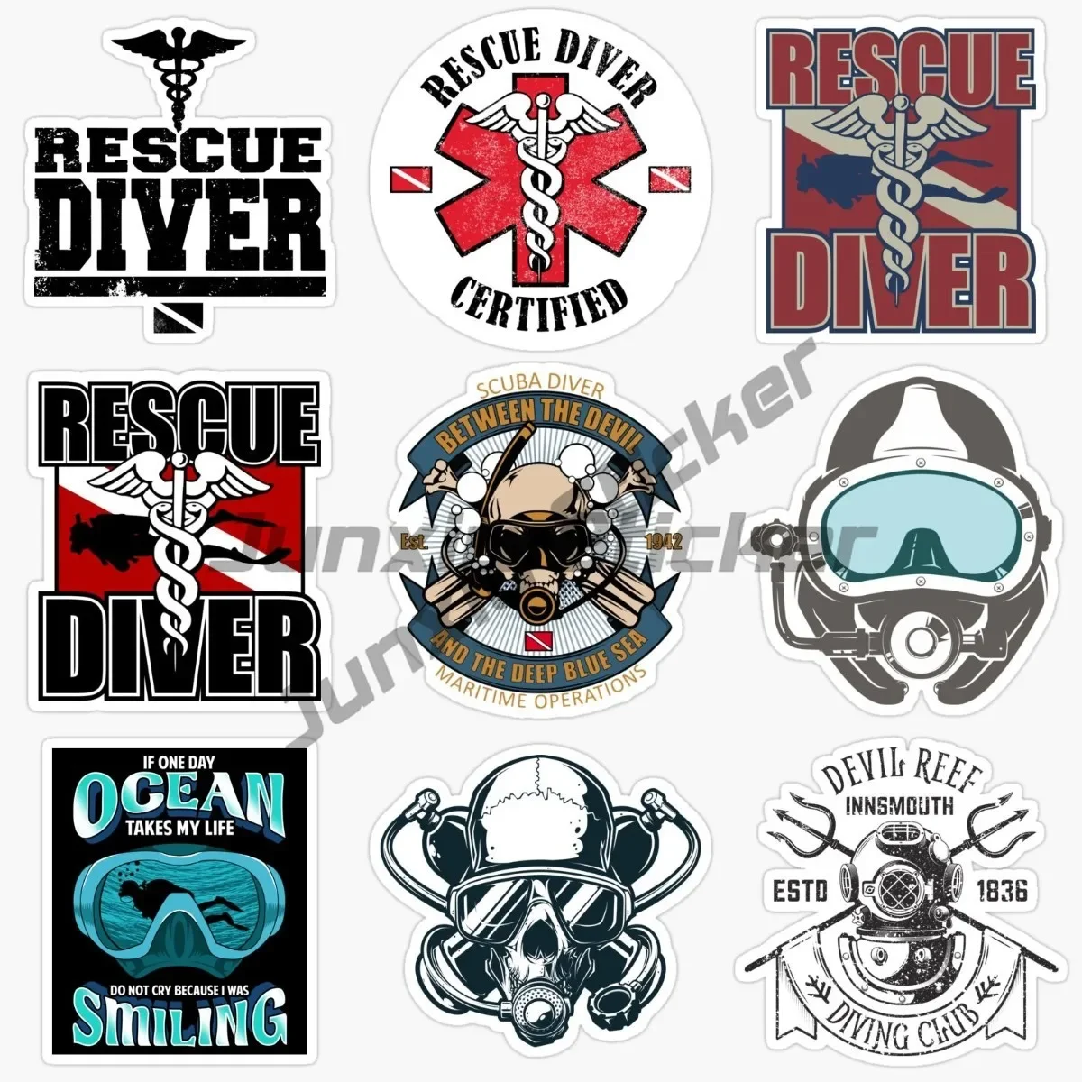 

Scuba Diving Diver Flag Sticker Laptop Motorcycle Vinyl Car Door Bumper Truck Window Bicycle Wall Glass Helmet Waterproof Decal