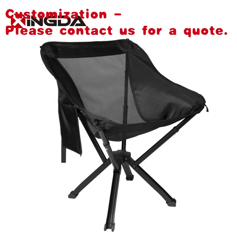 Krzesło plażowe składane z aluminium custom.XATP, szybkie rozkładanie, krzesło kempingowe