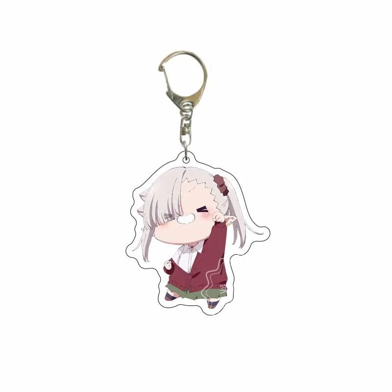 20250Vampire0chan0Can't0Suck0Properly0Anime0Acrylic0Keychain0Q0version0Luna0Ishikawa0Fans0Pendant0Bag0Car0Keychain0present0Gifts