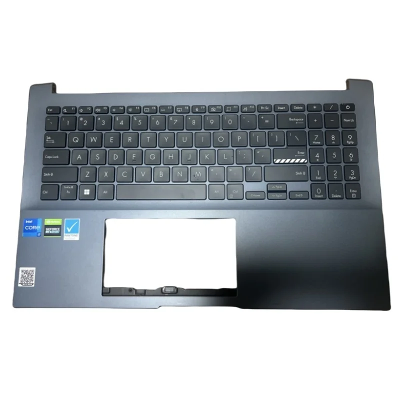 

Used 95%New Original Shell C Cover Palmrest Upper Case cover For Asus Pro15 K6500ZE k6500 Laptop English backlit keyboard