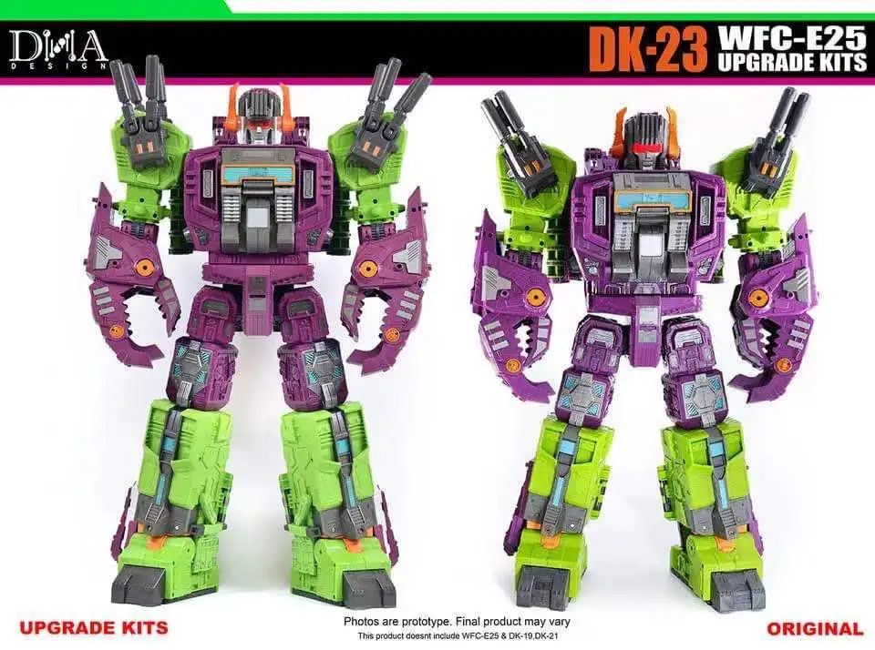 DNA DK-19/DK-21/DK-23 WFC-E25 Siege Earthrise Scorponok Upgrade-accessoireset - Versie opnieuw uitgeven