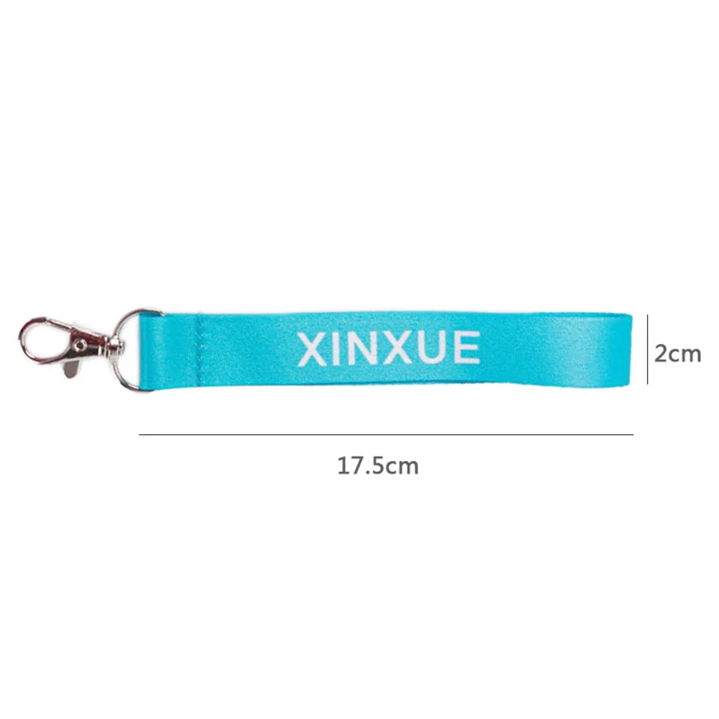 50pcs Short Key Rope With Full Color Custom Logo Personalized Lanyard Print My Logo Company Name for Key Chain Document ID Card