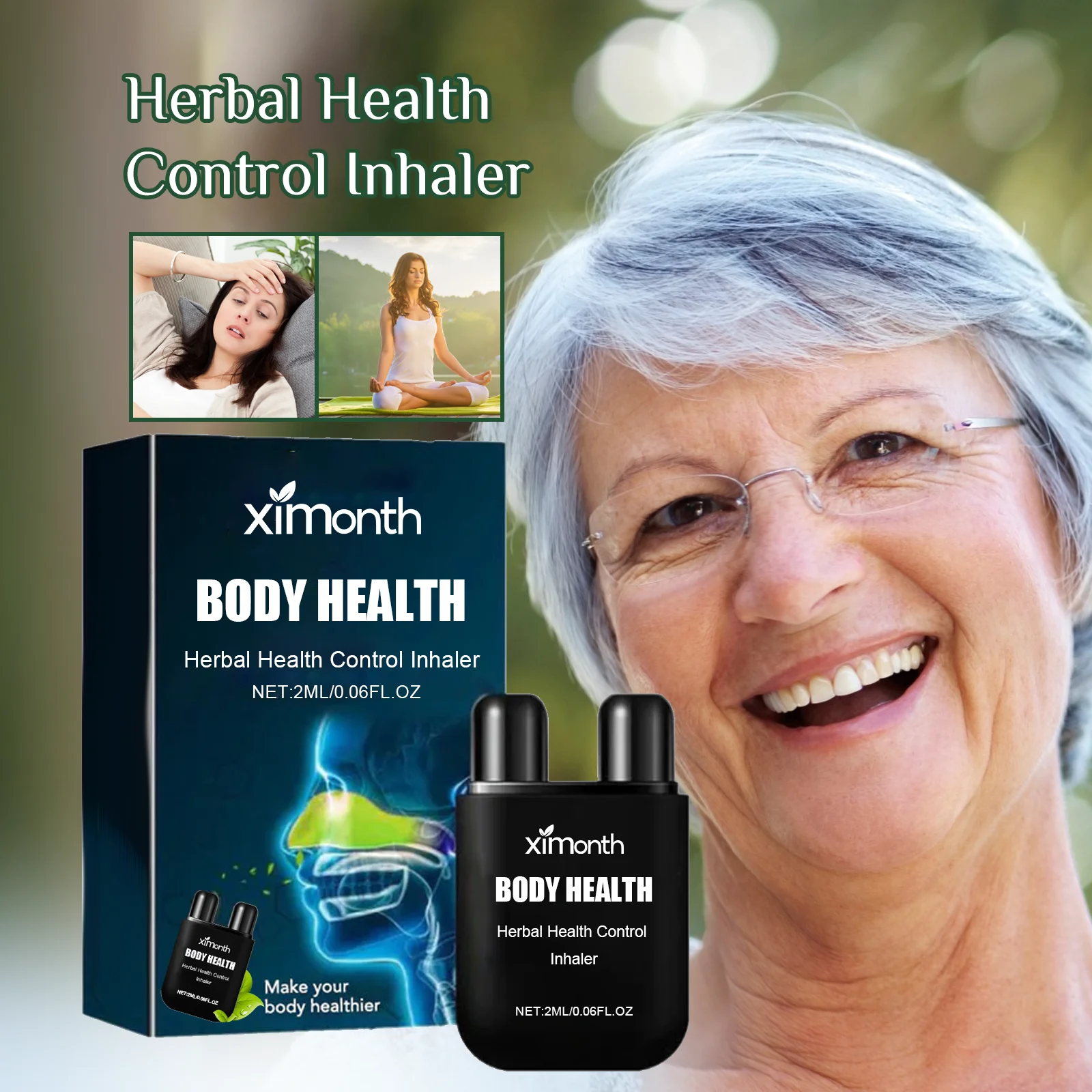 Herbal Health Nasal Inhaler fo - đánh giá và giá Herbal Supplement