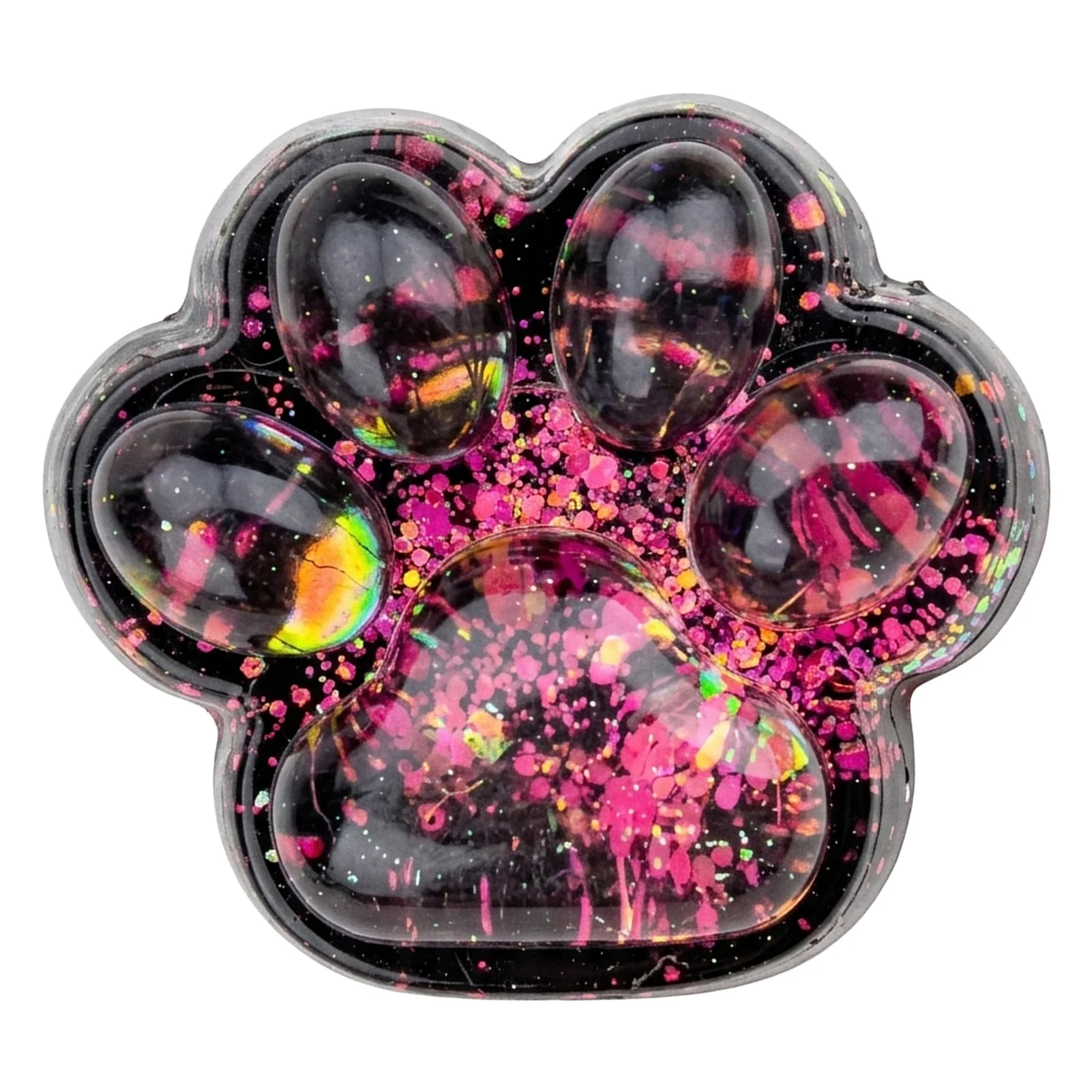 Cat Claw Squishy-Toy Halloween Dark Starry-Sky Series Stress Relief Gadget for Office and Home Use