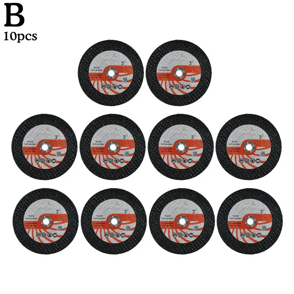 5/10/15pcs Mini Grinder Cutting Disc Wood Tile Marble Concrete Metal Glass 3inch Saw Hand Tool For Angle Grinder E4L7