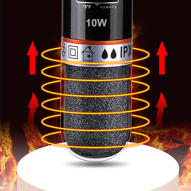 USB Mali Akvárium Bemelegítés Horgászbot számára kicsi Barackfa Páncélos 26°C Állandó Hőfok Akvárium melegítő Tengeralattjáró Termosztát melegítő 10W