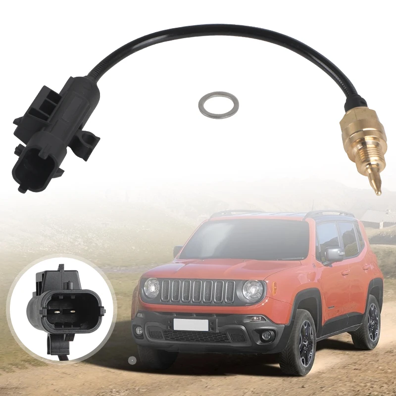 

Датчик температуры моторного масла для Jeep Cherokee Compass Renegade Chrysler 200 Fiat 500 Dodge 500X Ram ProMaster City 68119586AA