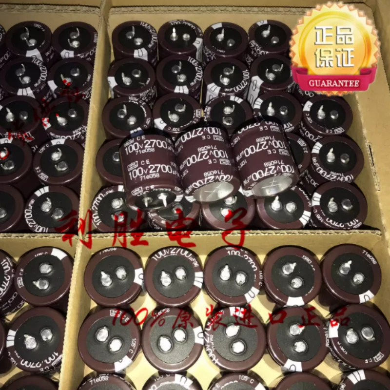 

Японский конденсатор Black Diamond, 5-30 шт., 100V2700UF, 30*30, CE, 105 градусов, вместо 100V2200UF.
