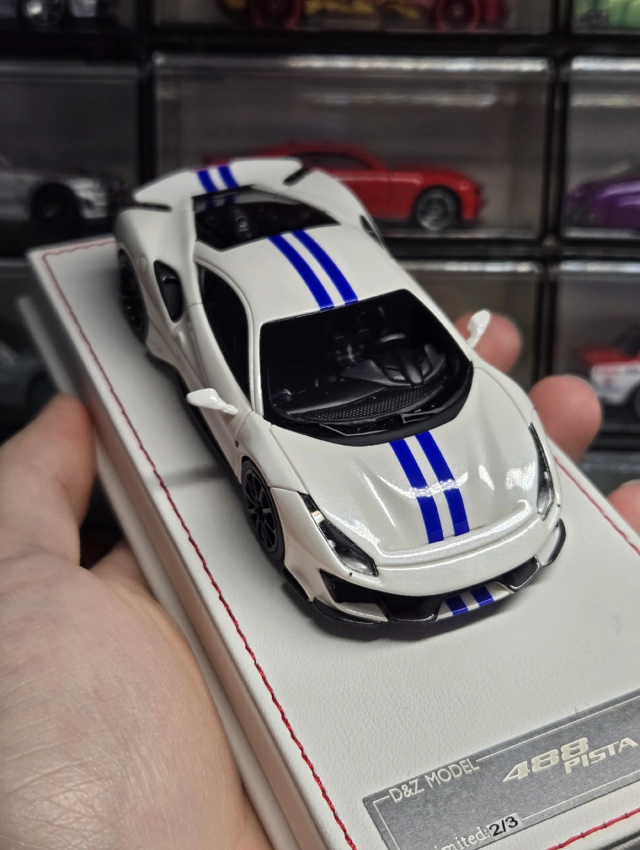 

DZ model 1:43 488pista Diecast Model Car Resin Limited editionv Global limited to 3 units