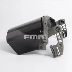 EX Wendy 3.0 máscara paintball táctica con lente abatible y visera