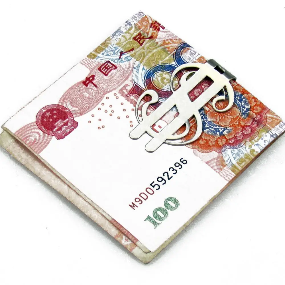 Smooth Holder Dollar Credit Card Holder Money Clip Money Holder Clip Dollar Sign
