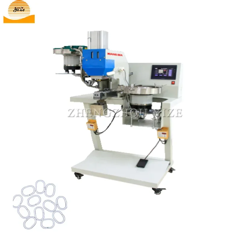 Electric Curtain Hat Joiner Eyelet Fastening Punching Machine Hand Press Heavy Duty Shoe Grommet Eyelet Buttonhole Machine