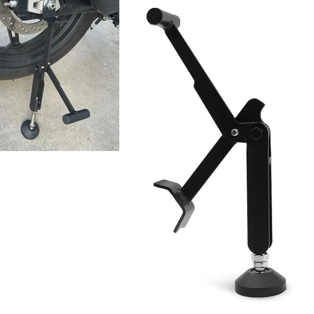 Labor Saving Motorcycle Lift Stand Foldable Adjustable Motorcycle Kickstand Universal Professional Swingarm Lift Frame