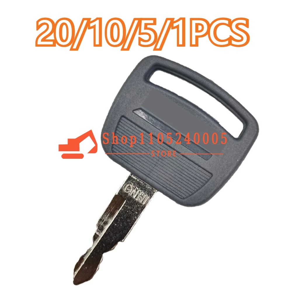 20/10/5/1PCS Start Keys for Cx Brand New Side Door Key Ignition CNHI Excavator 210 240 360 330 460 470
