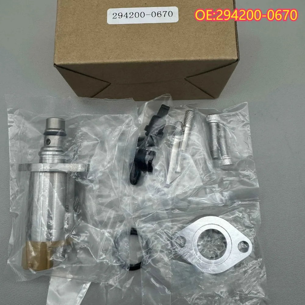 

High quality New For 294200-0670 Diesel Fuel Pump Regulator Suction Control SCV Valve For Isuzu 6HK Hino J08 Nissan HITACHI