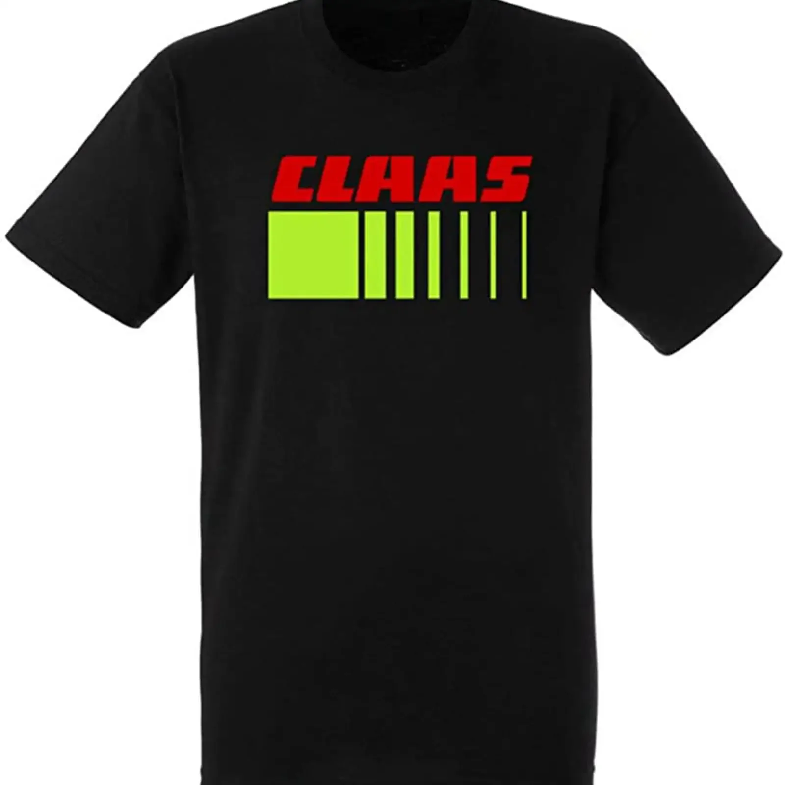 Claas Tractor Farming Enthusiast Combine Harvester Dri Men's T Shirt Black  vintage Washed Top For Everyday Wear Breathable