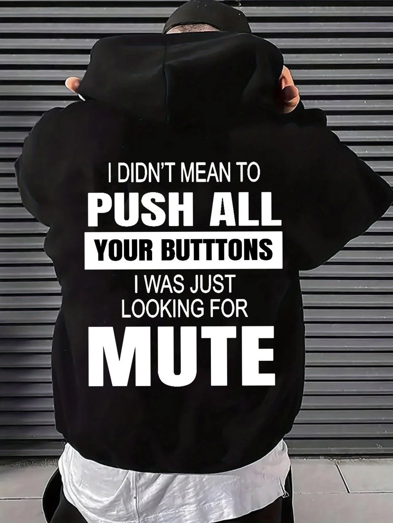 Men's Casual Hoodie Funny 