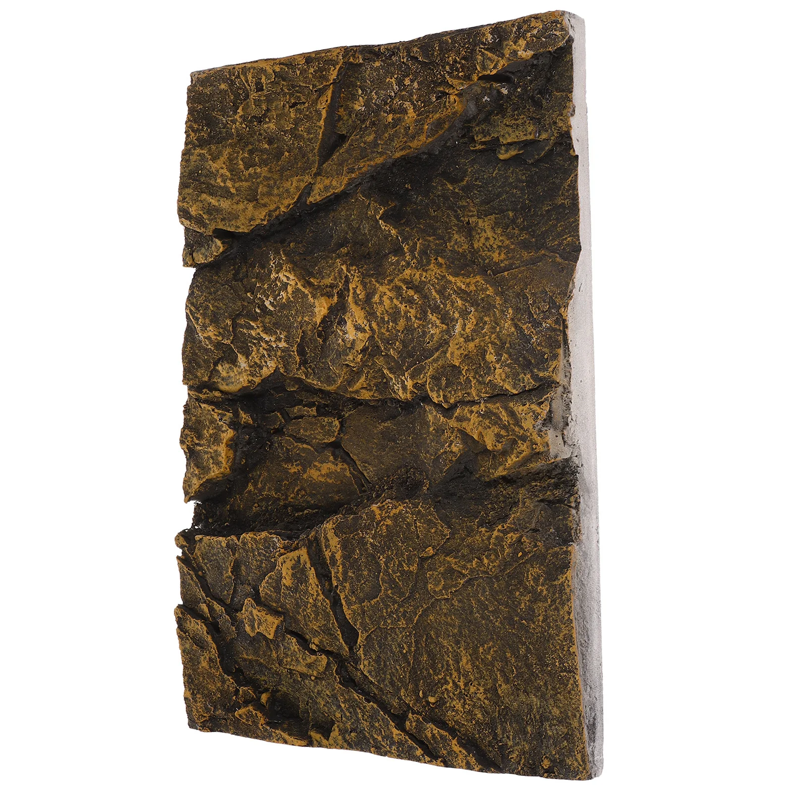 

Terrarium Background 3D Aquarium Decorative Board Realistic Rock Texture Safe for Reptiles 3D Aquarium Background
