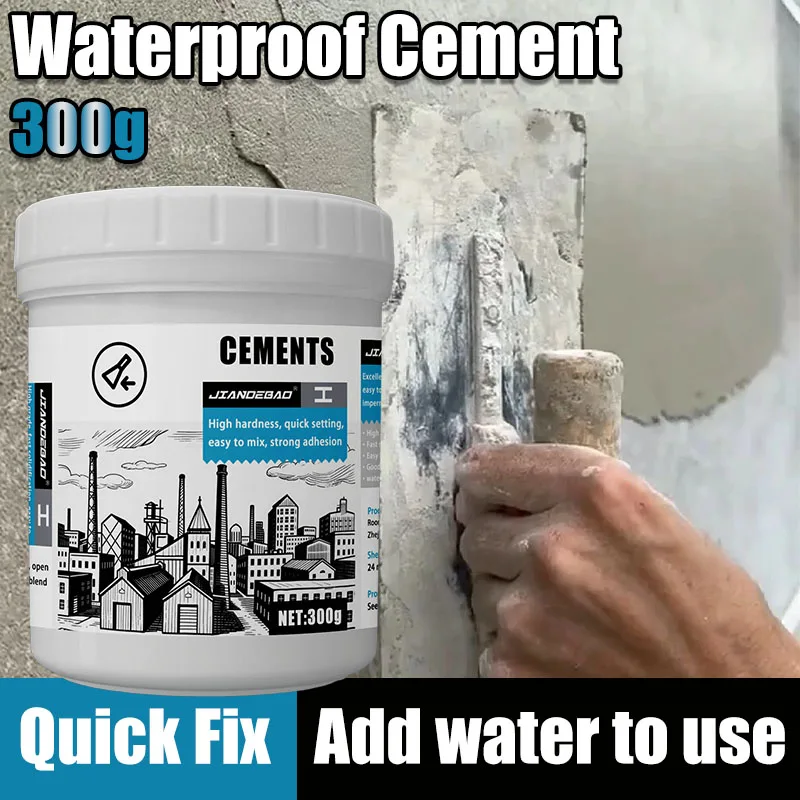 300g DIY Repair Cement for Home Projects Small Batch Masonry Repair Tool