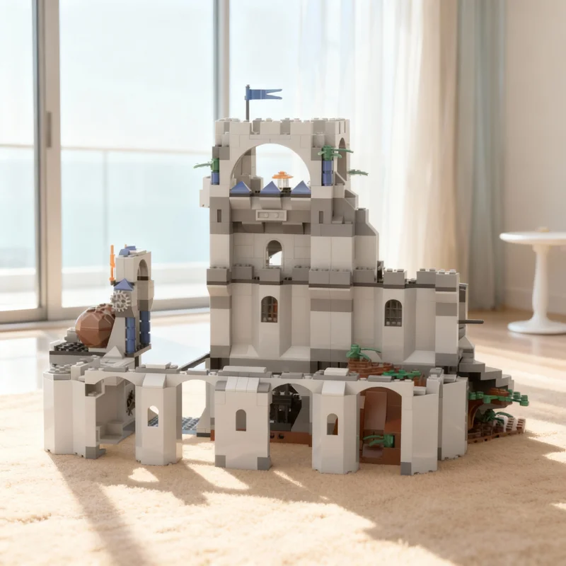 962pcs MOC Citadel Orlan Expanded Model Building Blocks Construction Toy Christmas Gift Kids DIY Assemble Creative Birthday