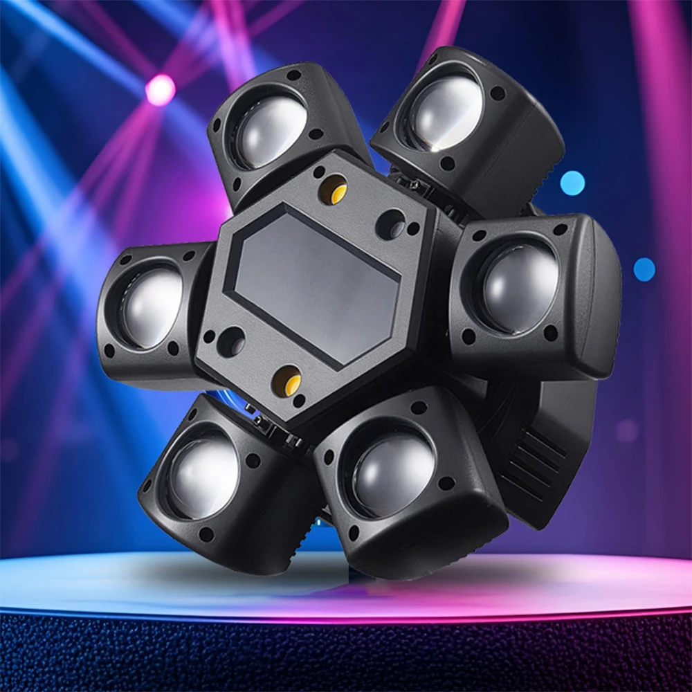 Disco Party Lights with Sound Control DJ Indoor Laser Projector DMX Lighting Dynamic Dance Club and Holiday 2025 Newest